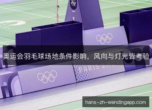 奥运会羽毛球场地条件影响，风向与灯光皆考验